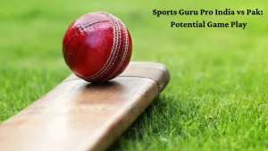 Sports Guru Pro India vs Pak